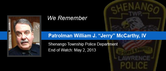 Patrolman William J. Jerry McCarthy, IV