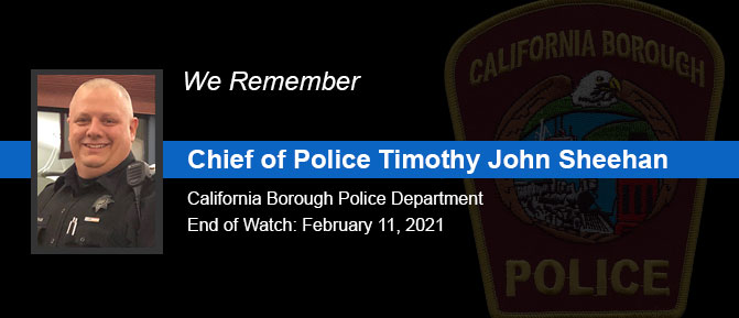 Chief of Police Timothy John Sheehan